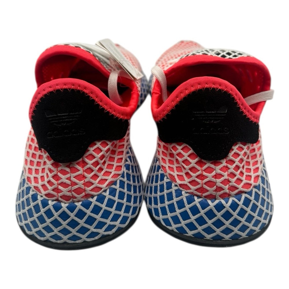 Adidas Originals Deerupt Runner Shoes YOUTH Kids Size 5 Red/Blue Sneakers DA9610 - Picture 8 of 10